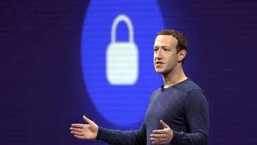 El CEO de Facebook, Mark Zuckerberg, en una conferencia en San José, California en 2018.&nbsp; &nbsp;