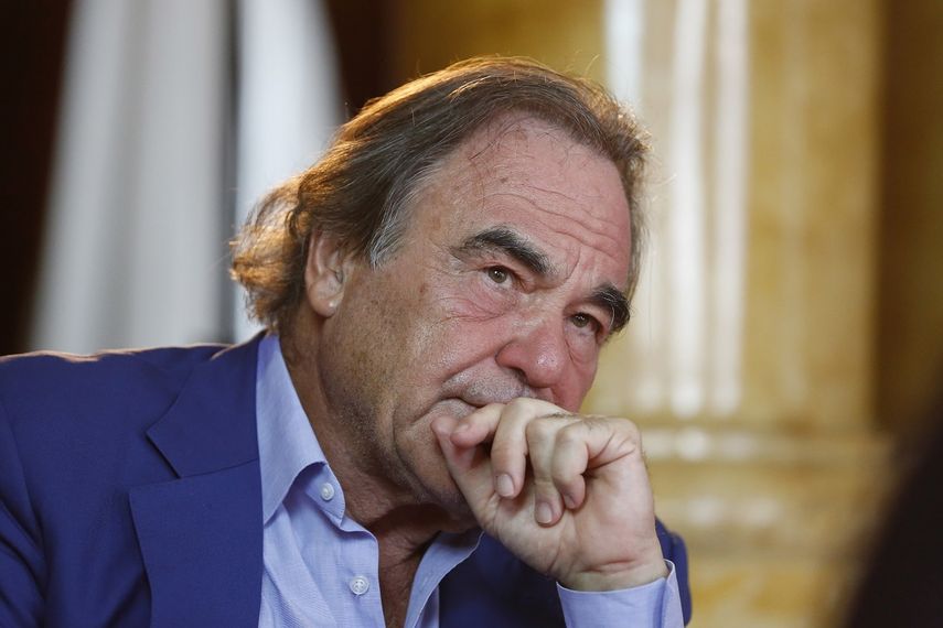 El cineasta estadounidense Oliver Stone.&nbsp;