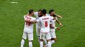 El equipo de Irán celebra su victoria frente a Gales en la segunda vuelta del Mundial de Catar, el 25 de noviembre de 2022.