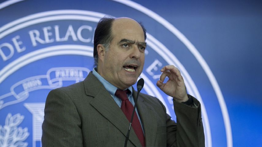 Julio&nbsp;Borges, diputado opositor venezolano.