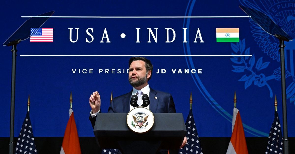 Vicepresidente Vance informa de “progresos” en negociación comercial con India