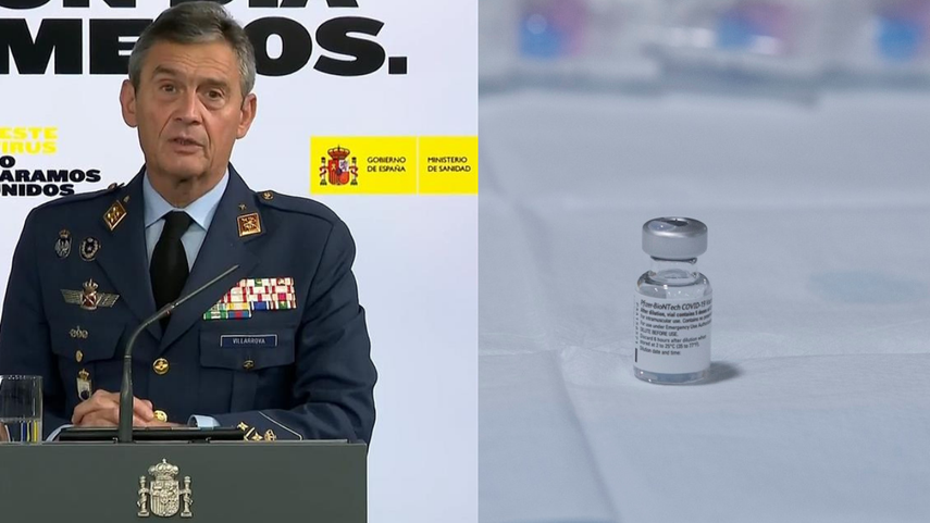 El jefe del Estado Mayor español, el general Miguel Ángel Villarroya, presentó este sábado su dimisión tras ser acusado de saltarse el protocolo para recibir la vacuna contra el coronavirus