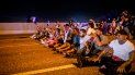 Manifestantes que apoyan protestas en Cuba paran el tráfico en la autopista Palmetto, en Miami. Manifestantes que apoyan protestas en Cuba paran el tráfico en la autopista Palmetto, en Miami.