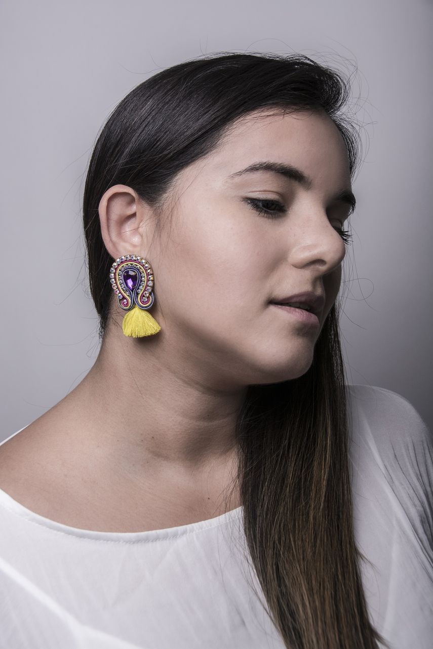 La diseñadora venezolana Adriana Briceño.&nbsp;