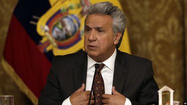 El actual presidente de Ecuador, Lenín Moreno.