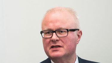 Foto tomada el 24 de abril de 2019 de Thomas Schäfer, ministro de finanzas de la región de Hesse en Alemania. 