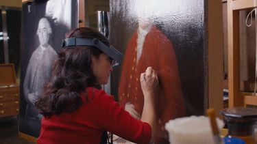 La restauración de un cuadro de Goya verifica que una medalla que aparecía pintada sobre el pecho del retratado fue añadida por un pintor posterior al artista español.