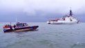 La nueva nave USCGC Stone realizando ejercicios con fuerzas militares de Guyana en 09ENE21. La nueva nave USCGC Stone realizando ejercicios con fuerzas militares de Guyana en 09ENE21.