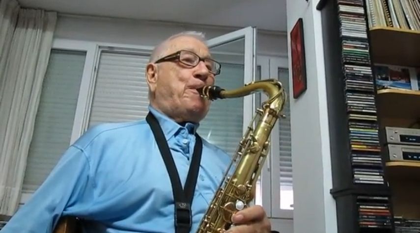 El compositor y saxofonista español Pedro Iturralde.&nbsp;