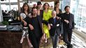 Los actores de la serie de Apple TV+ Now & Then Rosie Perez, de izquierda a derecha, José María Yazpik, Maribel Verdú, Marina de Tavira, Zeljko Ivanek, Soledad Villamil y Manolo Cardona, posan durante una sesión fotográfica en la Ciudad de México el 11 de mayo de 2022. Los actores de la serie de Apple TV+ Now & Then Rosie Perez, de izquierda a derecha, José María Yazpik, Maribel Verdú, Marina de Tavira, Zeljko Ivanek, Soledad Villamil y Manolo Cardona, posan durante una sesión fotográfica en la Ciudad de México el 11 de mayo de 2022.