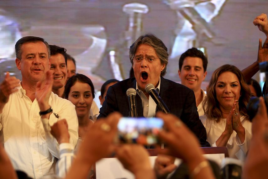 El excandidato opositor a la Presidencia de Ecuador, Guillermo Lasso