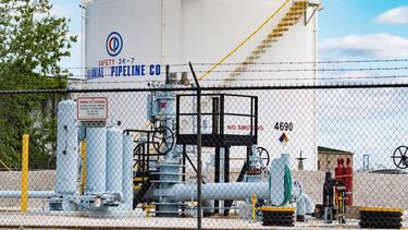 Depósito de petróleo.