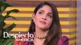 La periodista, integrante del equipo de Despierta América, Astrid Rivera