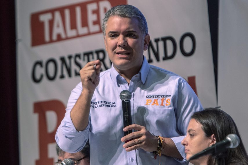 Iván Duque, presidente de Colombia 