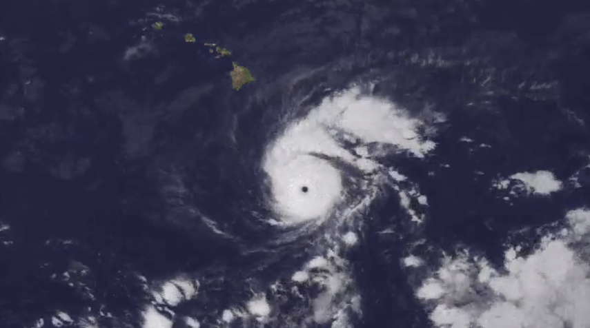El huracán Lane se acerca a Hawái con categoría 5.&nbsp;
