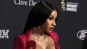 Cardi B llega a la gala previa a los Grammy Salute To Industry Icons en el Hotel Beverly Hilton el sábado 25 de enero de 2020, en Beverly Hills, California. Cardi B llega a la gala previa a los Grammy Salute To Industry Icons en el Hotel Beverly Hilton el sábado 25 de enero de 2020, en Beverly Hills, California.