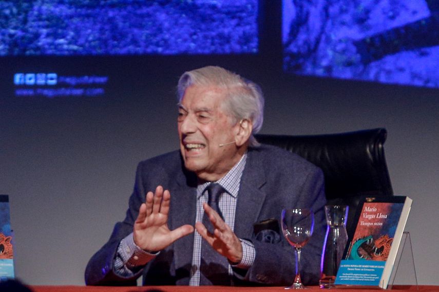 El premio Nobel de Literatura&nbsp;Mario Vargas Llosa.&nbsp;