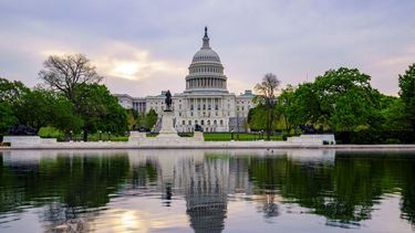 Imagen general del Capitolio de Estados Unidos en Washington.