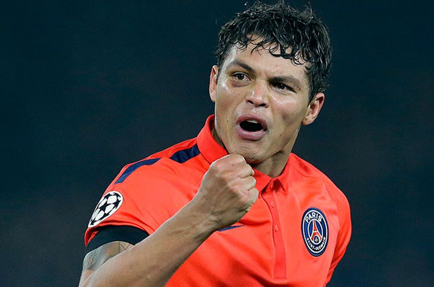 Thiago Silva marcó el gol en la prórroga que definió la eliminatoria (AP)