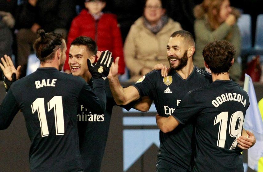 El equipo blanco quedó a cuatro puntos de la cima de la tabla, en poder del Barcelona.