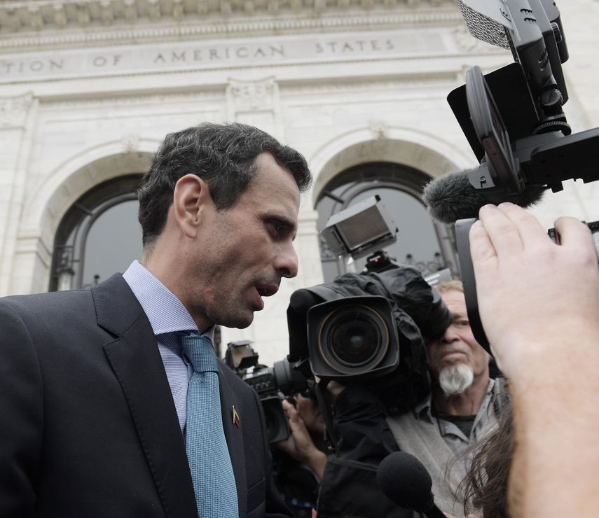 Henrique Capriles, líder opositor venezolano&nbsp;