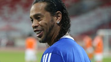 Ronaldinho, exjugador brasileño de fútbol.&nbsp;