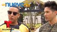Los cantantes Daddy Yankee y Chyno Miranda