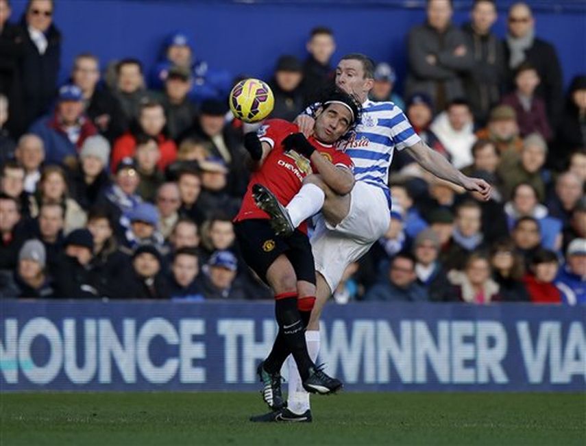 Falcao no encuentra continuidad en el Manchester United. (AP)