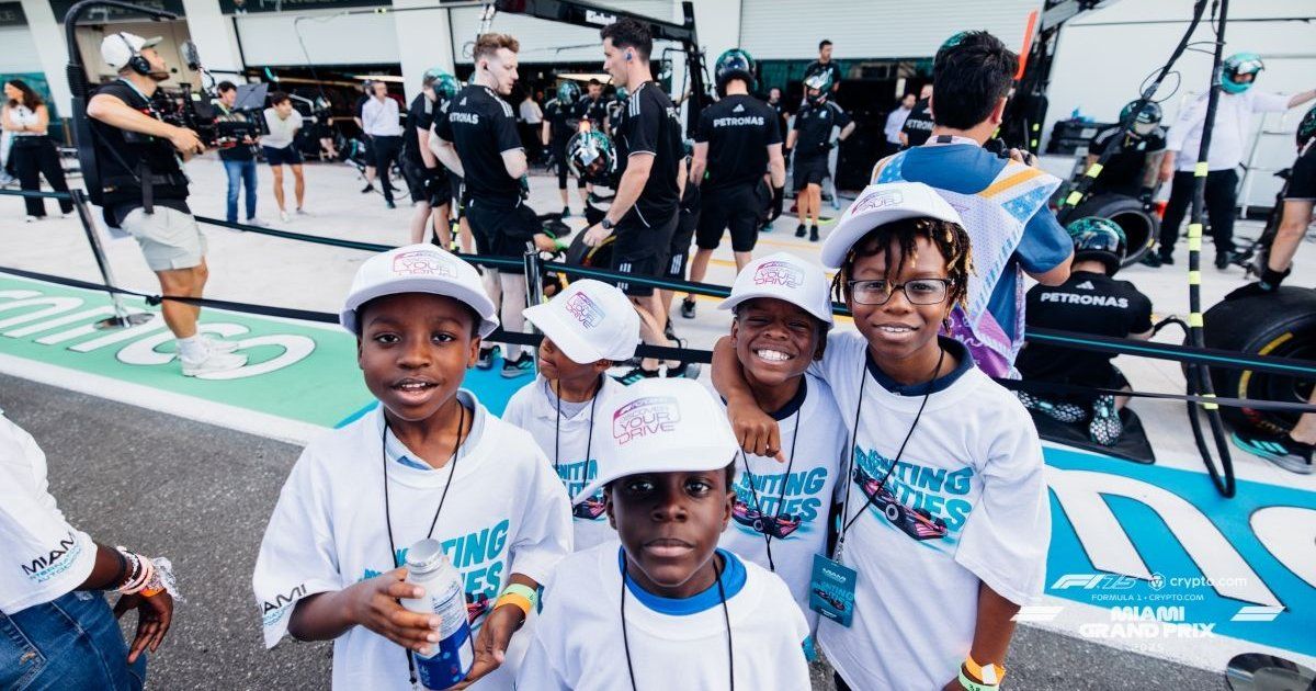 El Grand Prix de F1 de Miami sirve como inspiración para los estudiantes en el sur de la Florida