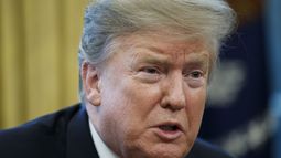 Donald Trump, presidente de los Estados Unidos.&nbsp;