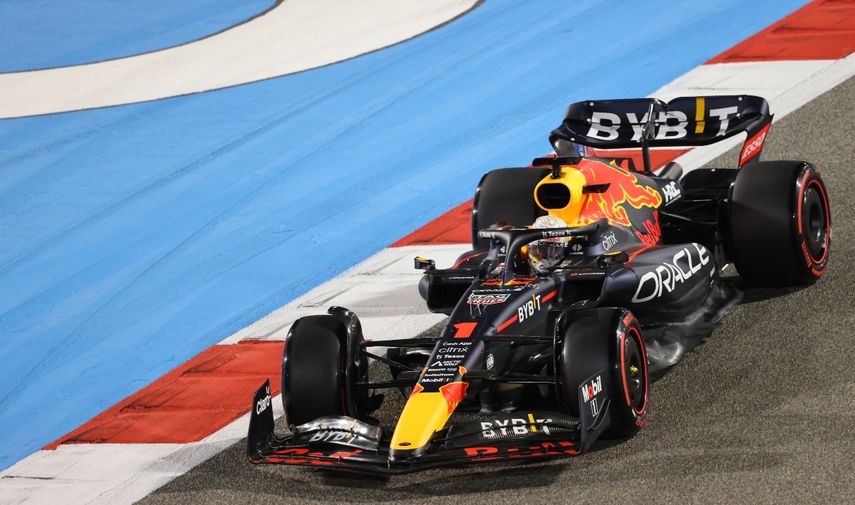 El holandés Max Verstappen luce en las pruebas rápidas de Baréin, donde los dos Ferrari son los más cercanos que luchar el podio