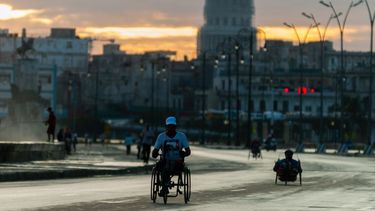 Vista parcial del Malecón, en La Habana, Cuba.&nbsp;