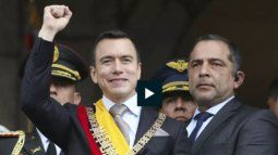 El presidente de Ecuador, Daniel Noboa.