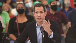 El presidente encargado de Venezuela, Juan Guaidó.