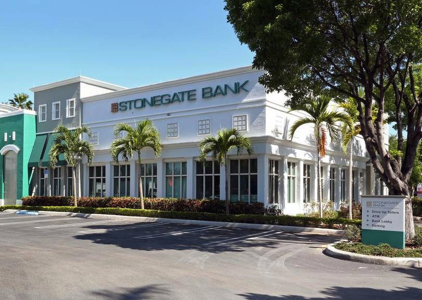 El Stonegate Bank es un banco de negocios orientado a la gestión de inversiones y patrimonios.  