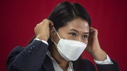 Keiko Fujimori, candidata presidencial en Perú.&nbsp;