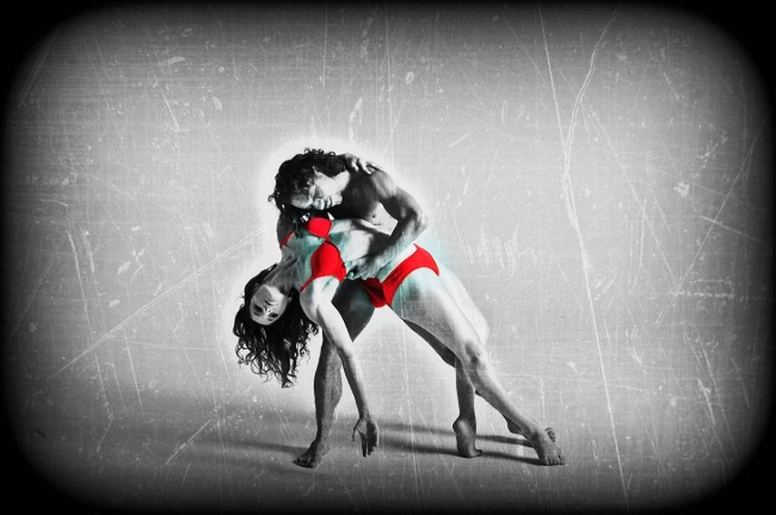 Una pareja de bailarines interpreta un tango. (CORTESÍA). 