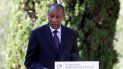 El presidente de Guinea, Alpha Conde, da un mensaje durante una visita oficial a Francia, en Saint-Raphael, el 15 de agosto de 2019. El presidente de Guinea, Alpha Conde, da un mensaje durante una visita oficial a Francia, en Saint-Raphael, el 15 de agosto de 2019.
