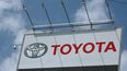 El logo del fabricante japonés Toyota.
