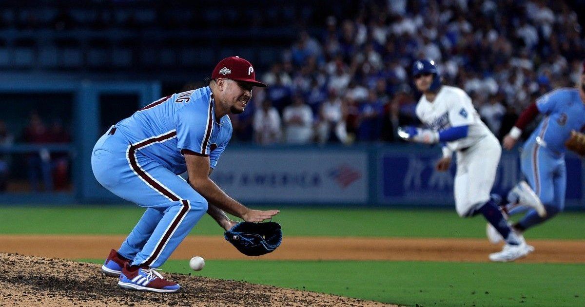 Dodgers avanzan a la NLCS tras un error histórico de los Filis; los Cubs fuerzan el Juego 5 ante Brewers