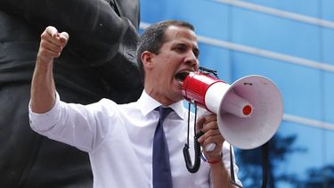 El presidente encargado de Venezuela, Juan Guaidó.