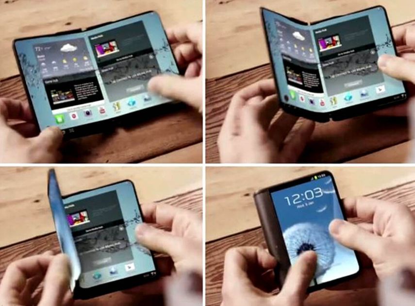El Galaxy X sería el primer teléfono plegable de Samsung.&nbsp;