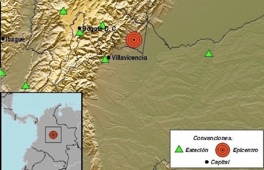 Terremoto en Colombia.