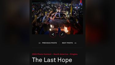 La fotógrafa venezolana Gabrela Oraá se hizo con el World Press Photo 2025 por una fotografía de la líder opositora María Corina Machado
