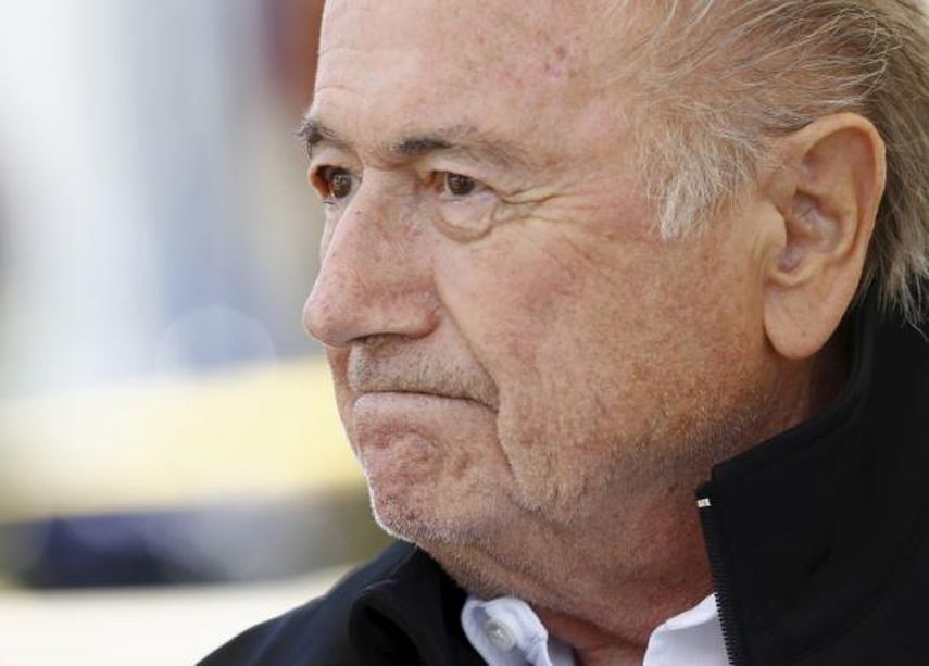 Blatter, de 79 años, dejará formalmente el cargo de presidente de la FIFA el próximo 26 de febrero. (REUTERS) 