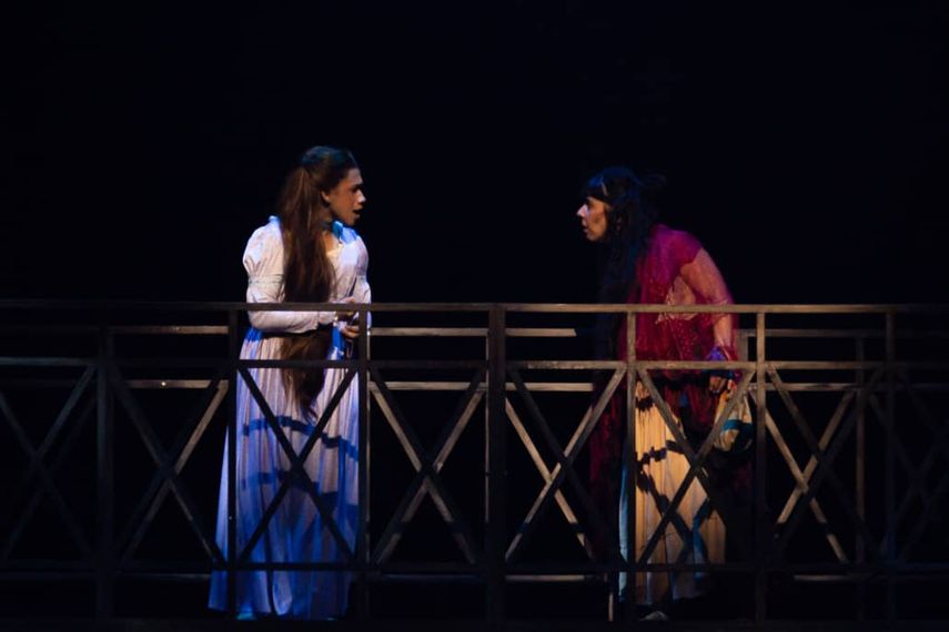 Una función del musical Los miserables en el Teatro Teresa Carreño, en Caracas.