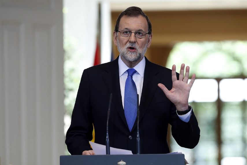 El jefe de gobierno español Mariano Rajoy.&nbsp;
