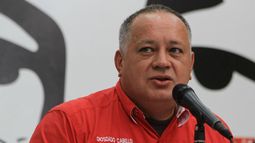 Diosdado Cabello, presidente de la ilegítima Asamblea Nacional  Constituyente.