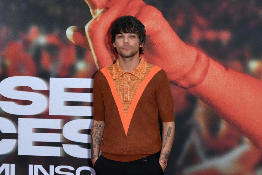 Louis Tomlinson asiste al estreno en Los Ángeles de All Of Those Voices en el Anfiteatro Ford el 13 de mayo de 2023, en Los Ángeles, California.