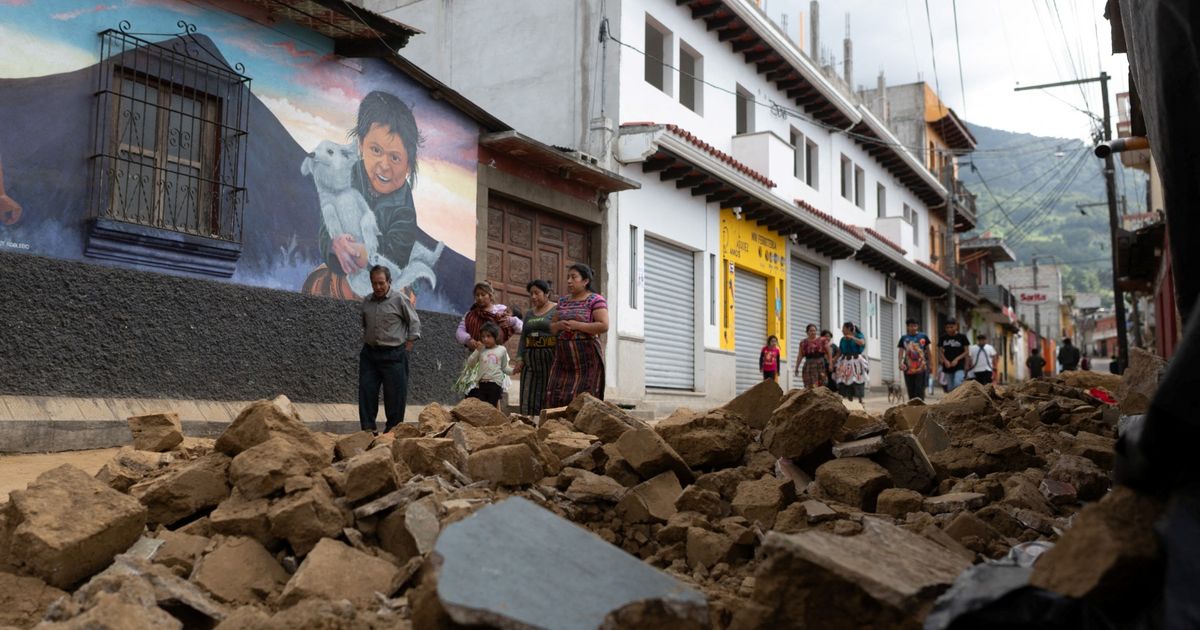 Más de mil sismos sacuden Guatemala; siete muertos y miles de familias damnificadas